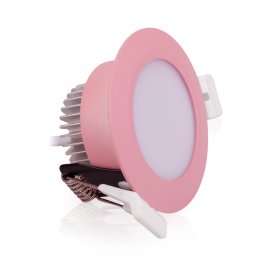 5W LED RECESSED LIGHTING DIMMABLE PINK DOWNLIGHT, CRI80, LED CEILING LIGHT WITH LED DRIVER