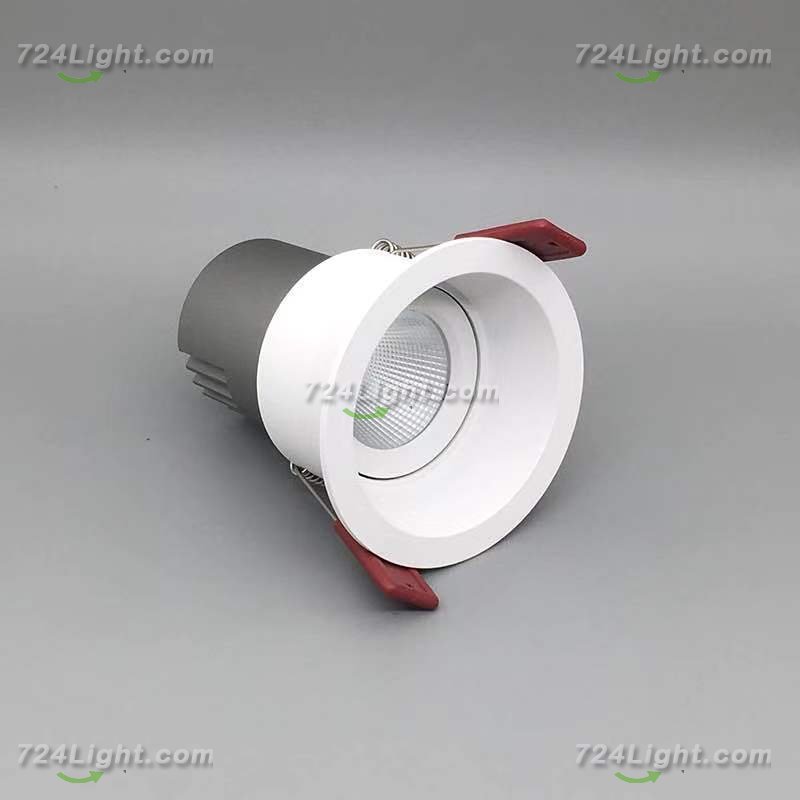 18W Downlight Led Spotlight Aluminum Embedded Anti-glare Aisle Light Home Background Wall Ceiling Light