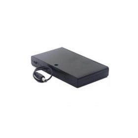 Hot Sale 8x AA Battery 12V Storage Holder Box Case Battery Pack with ON-OFF Switch Black with DC plug cable in side