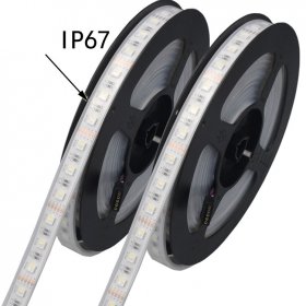 12V5050RGBW FOUR-IN-ONE COLOR LOW VOLTAGE SOFT LIGHT STRIP WITH BARE BOARD CASING WATERPROOF 60 LIGHT HIGH BRIGHTNESS FLEXIBLE LIGHT STRIP