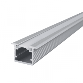 1009 aluminum groove 10mm wide 9mm high with edge embedded line light hard light bar aluminum groove shell kit