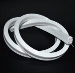 1M/5M/10M/20M Pack of T1220 One Face Edge Lighting LED Neon Light Housing Kit with End Caps and Mounting Clips, Flexible Neon Channel Fit for 12mm Wide LED Strip Lights