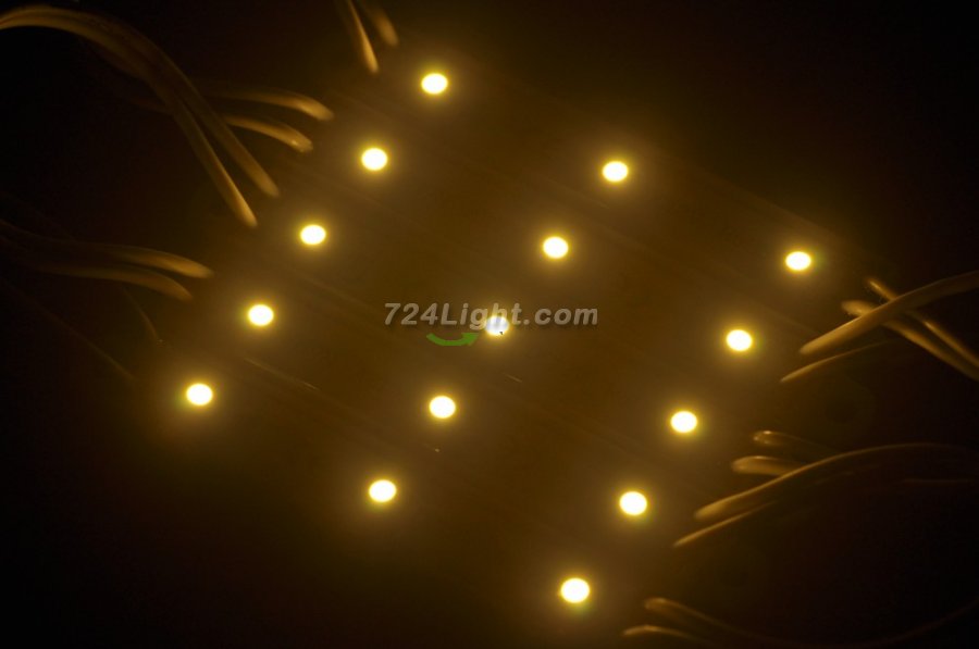 3528 SMD LED Modules 3528 3 LED Modules 66x12x5MM 12V 0.5W Waterproof IP65 Modules