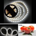 High CRI 90 LED Strips, Flexible 5M LED Strips, SMD2835-300 60 LEDs 1000LM Per Meter 8mm Wide Tape