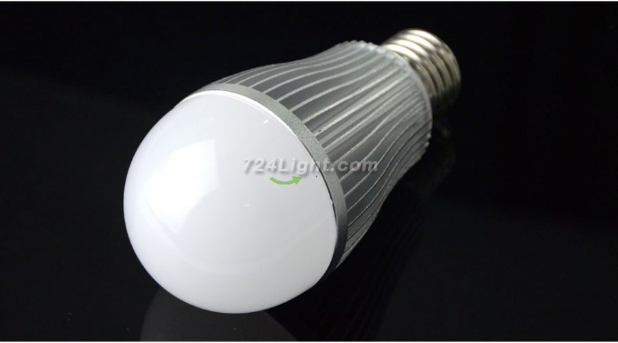 85-265V Milight 2.4G Wireless E27 9W RGBW LED Bulb Lamp RGB+White/RGB+Warm White 9W Aluminium LED Bulb