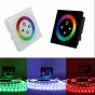 12V-24V DC TM08 Wall Panel Touchable Color Ring LED Controller for RGB Color Changing LED Strips