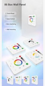 New PWM LED Controller Bluetooth Music Controller for LED Strips and LED Lights iOS/Android App Control