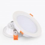 4PCS Pack Low Profie LED Downlight 3W/5W/7W/12W/15W/18W/24W CRI80 Anti-Fog Fixed Head Recessed Ceiling Light