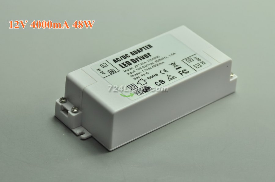 12W 24W 36W 48W 60W LED Power Supply 12V 1A 2A 3A 4A 5A LED Power Supplies UL Certification For LED Strips LED Light