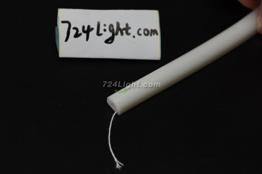LED Neon Tube 1 meter(39.4 inch) 13x13mm Suit For 10mm 5050 2835 Flexible Light LED Silicone Tube Channel Waterproof IP67