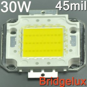 Bridgelux 30W High Power Beads LED Chip 2700 Lumens 45*45mil LED lighting