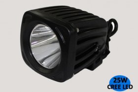 25W LED Work Light 6500K LED Light Bar IP68 1700 Lumens CREE LED Spot Flood Off Road Driving Light