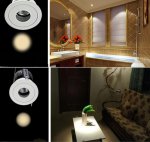 Small roundlet Stunning Interior Decorative Recessed Roof Mounting Downlights