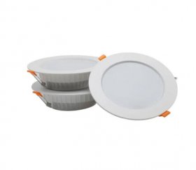 LED Downlight 5W/7W/12W/15W/24W CRI80 COB Fixed Head All White Directional Recessed Ceiling Light-Q7 Series