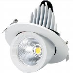 30W Downlight Led Embedded Spotlight Aluminum Anti-glare Household Ceiling Light Corridor Light
