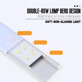 2Pack Under Cabinet Lights, LED Closet Lights Wireless Magnetic Motion Sensor Activated Light Bar Indoor Rechargeable Battery Operated Stick on Under Counter Lights for Kitchen Stairs Hallway
