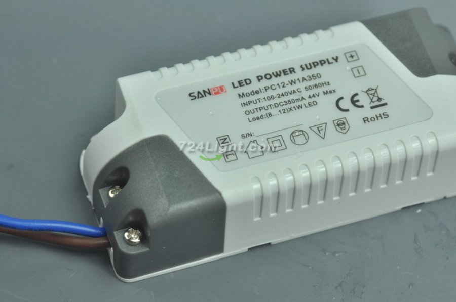 12W LED Driver(8-12)x1W LED Constant Current 12 Watt Driver 350MA 42V