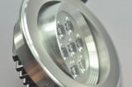 7W CL-HQ-04-7W LED Ceiling light Cut-out 91mm Diameter 4.3" Gray Recessed Dimmable/Non-Dimmable LED Downlight