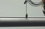 1 Meter 39.4â€ Aluminum LED Suspended Tube Light LED Profile Diameter 40mm suit 24mm Flexible led strip light