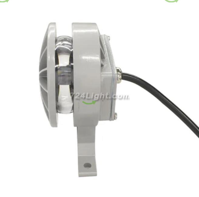 8W 360° Light Blade Grey Finish Window Frame LED Light for Architecture Graphic/Doorframe/Hallway/Outdoor Landscape Decorative Lighting