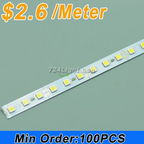 Wholesale 39.3inch 5050 Rigid LED Strips 72LED 1M 12V DC Aluminium Rigid Strip Light