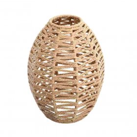 Braided Chandelier Hand-woven Rattan Chandelier Wicker Rattan Lampshade Lamp