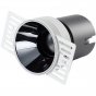 7W Frameless Embedded LED Spotlight Home High Display Finger Anti-glare Pre-buried COB No Main Lamp Downlight