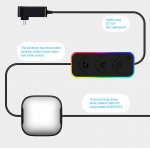 Outdoor Ground Lights 15 Bulbs 32.8FT Smart RGB+IC Pathway Lights, APP Controlled Waterproof RGB Landscape Lighting Work with Alexa