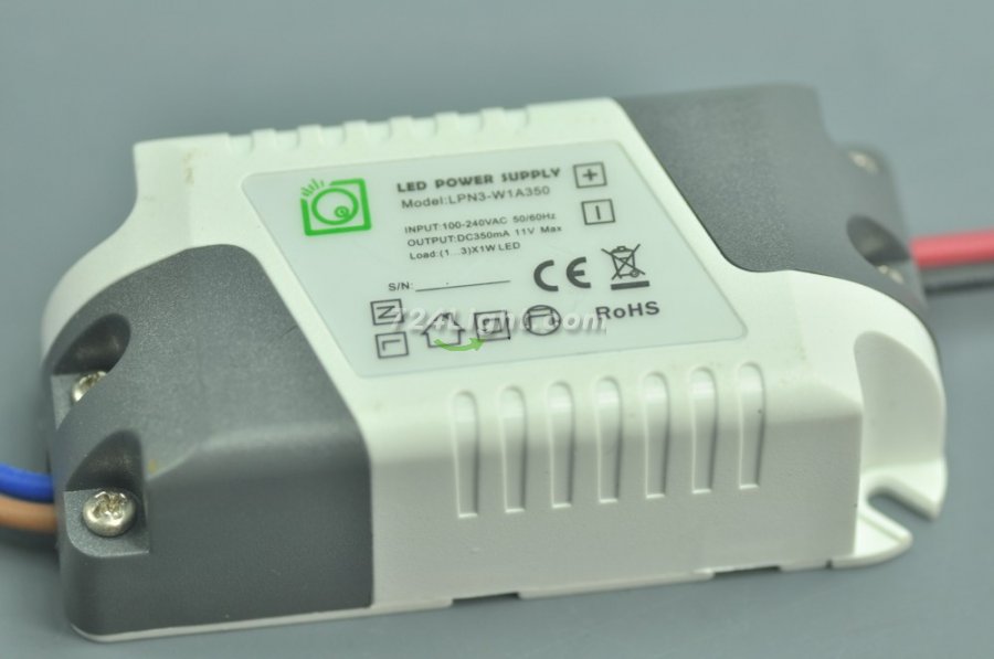 3W LED Driver(1-3)x1W LED Constant Current 3 Watt Driver 350MA 11V