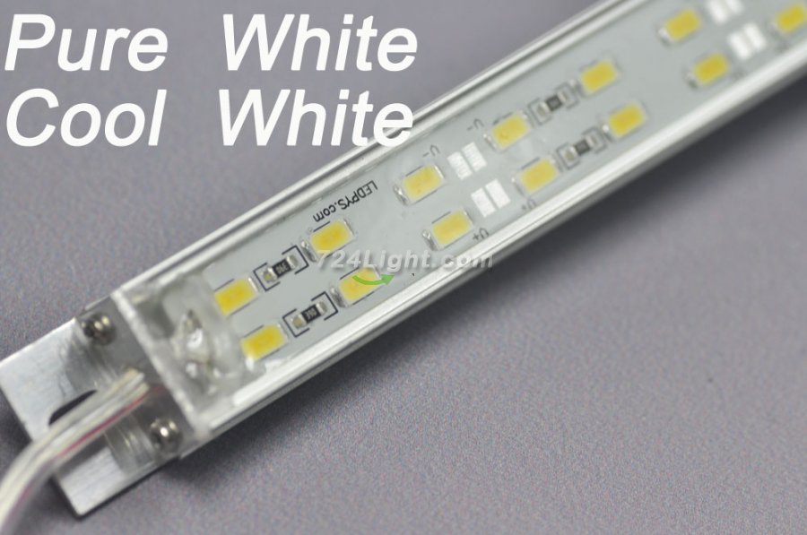 Wholesale Wholesale Waterproof Double Row LED Strip Bar 39.3inch 5630 1Meter Rigid LED Strip 12V 144LEDs/M