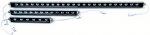 40'' RGBW SMD5050 24V 72W LED Wall Washer Light, Tempering Glass Cover IP67 Waterproof Grade,Energy Saving Linear Strip Light Supplies for Bridge, Hotel, Mega Bar Christmas Advertising Boards, Billboard,Building Commercial Lighting