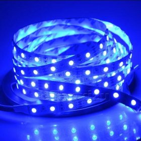 SMD5050-150 RGB Color LED Strips 30 LEDs Per Meter 10mm Wide Tri-Chip Flexible Tape