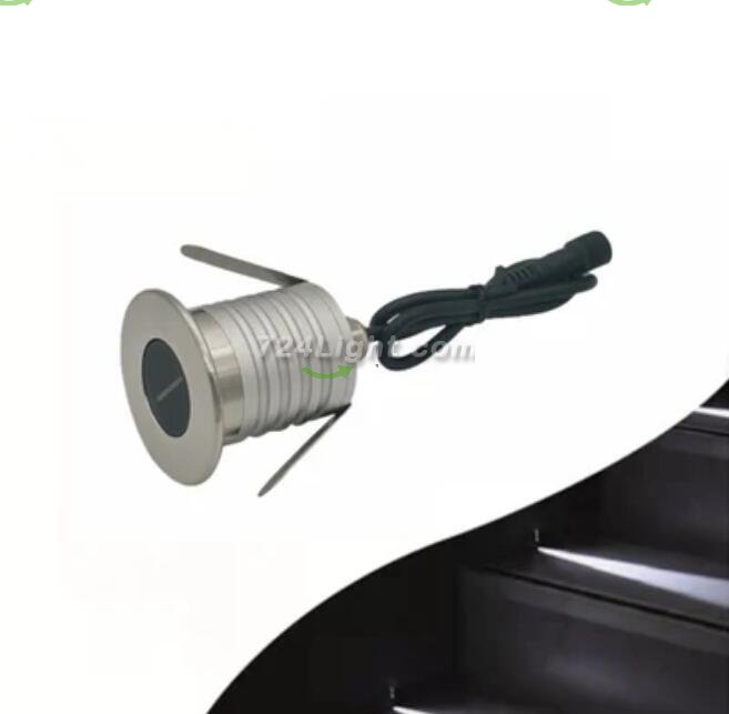 8PCS Pack 1W/3W DC12-24V IP67 Engineering Model Villa Garden Scenic Step Light One Beam Light LED Projection Light