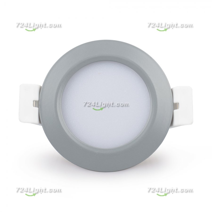 5W LED RECESSED LIGHTING DIMMABLE GREY DOWNLIGHT, CRI80, LED CEILING LIGHT WITH LED DRIVER