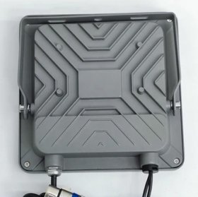 DMX512 RGB LED Flood Light 50W AC110-220V Outdoor IP66 LED WallWasher GREY Aluminum Case Tempering Glass Cover High Lumen Security Light Garden Landscape Lawn Lamp