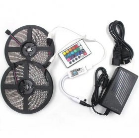 32.8FT/10Mtr RGB LED Strip Lights Kit, SMD5050 30LEDs/Mtr, WiFI Wireless, Smart APP controlled