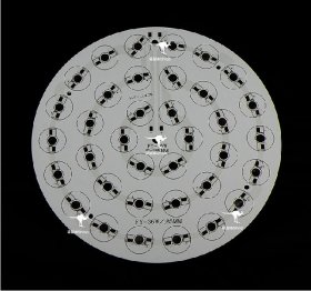 36W 18W 12W Round LED High Power Ceiling Light Aluminum Plate Diameter 185mm