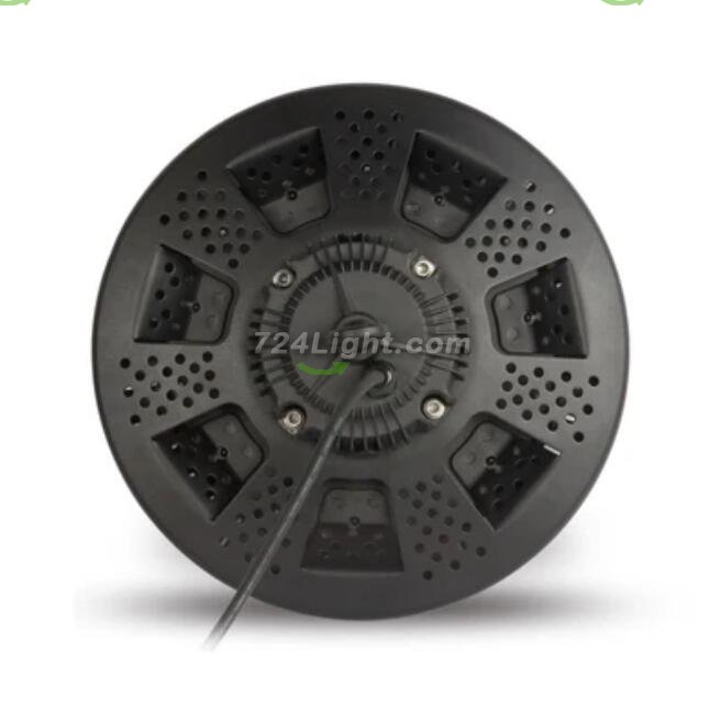 150W UFO LED High Bay Light Fixture 13000LM CRI>80 IP65 Waterproof 100-277VAC Non-Dimmable for Warehouse & Supermarket