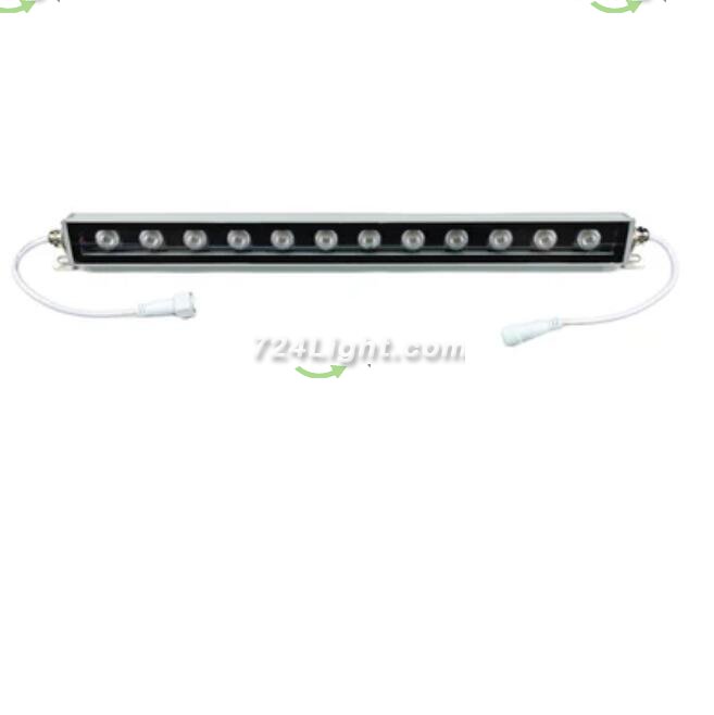 20'' RGBW SMD5050 24V 36W LED Wall Washer Light, Tempering Glass Cover IP67 Waterproof Grade,Energy Saving Linear Strip Light Supplies for Bridge, Hotel, Mega Bar Christmas Advertising Boards, Billboard,Building Commercial Lighting