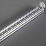 10Pcs Pack 2FT/3FT/4FT AC/DC 12-36V T5 LED Tube Light w/ Milky White Cover