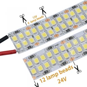 12V 2835LED DOUBLE ROW STRIP LIGHT 480LEDS/METER 12V2835 LOW VOLTAGE HIGH BRIGHTNESS STRIP LIGHT 5M (16.4FT) 2835STRIP LIGHTSS