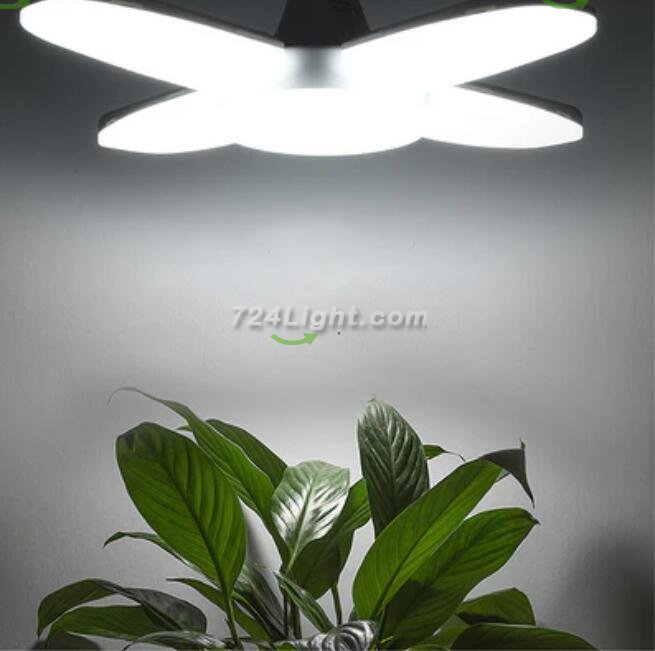 60W LED Shop Light Deformable LED Garage Lights CRI80+ 6000LM 6500K White 400W Equivalent
