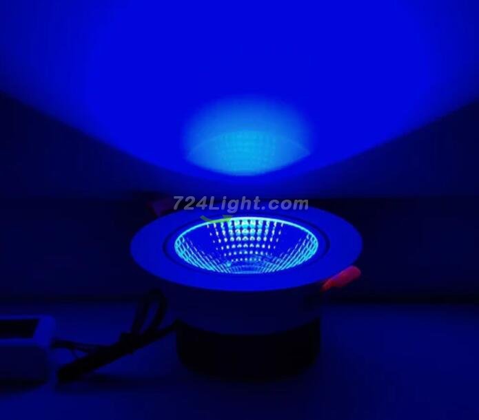 4 Pack RGBW LED 24V 30W Recessed Ceiling Lights Photo Wall Lighting Light Fixtures Recessed Downlight Energy Saving Clothing Store Hotel Lighting Bar Lighting dancing room Lighting restaurant Lighting