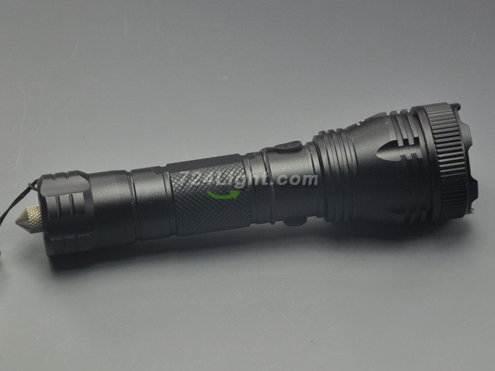 300 Lumens Zoomable Flashlight Torch XPE LED Flashlight 3 Modes With Pricker