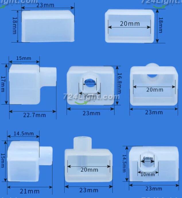 1M/5M/10M/20M Pack of T1220 One Face Edge Lighting LED Neon Light Housing Kit with End Caps and Mounting Clips, Flexible Neon Channel Fit for 12mm Wide LED Strip Lights