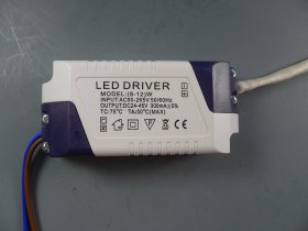 8-12x1W LED Power Supply 300mA DC 24V-40V Output AC 85-265V Input LED Driver For Ceiling Light LED Tubes Spotlight
