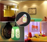 12W E27 RGBW Full Color LED Downlights Kits