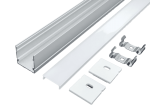 2020 Cabinet Office Continuous Light 18 Wide PCB Linear Light Hard Light Strip Aluminum Slot Shell Kit