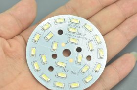 LED Dowlight 12W aluminium PCB SMD5730 Semi-Finished Dry LED Aluminium Base For LED Bulb