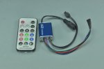 Waterproof LED RGB Controller For 5050 RGB strip 3528 strip DC 12V 24V Blue Steel Case 3A Wireless Remote Controller